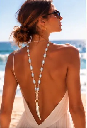 Antler — Back necklace