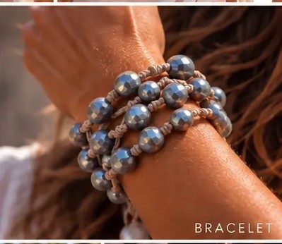 Moonstone Cross — Bracelet