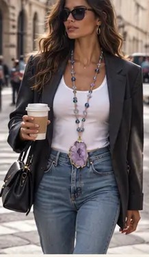 Purple Druzy — Street